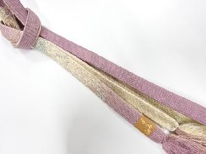 未使用品　正絹　手組帯締め